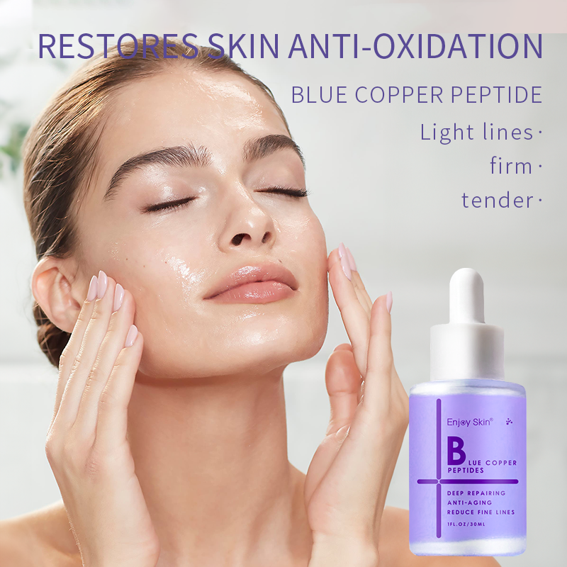 Enjoy Skin Organic Vegan Facial Skin Care Serum Whitening Anti Aging Copper Peptide Face Serum 30ml - Korvel