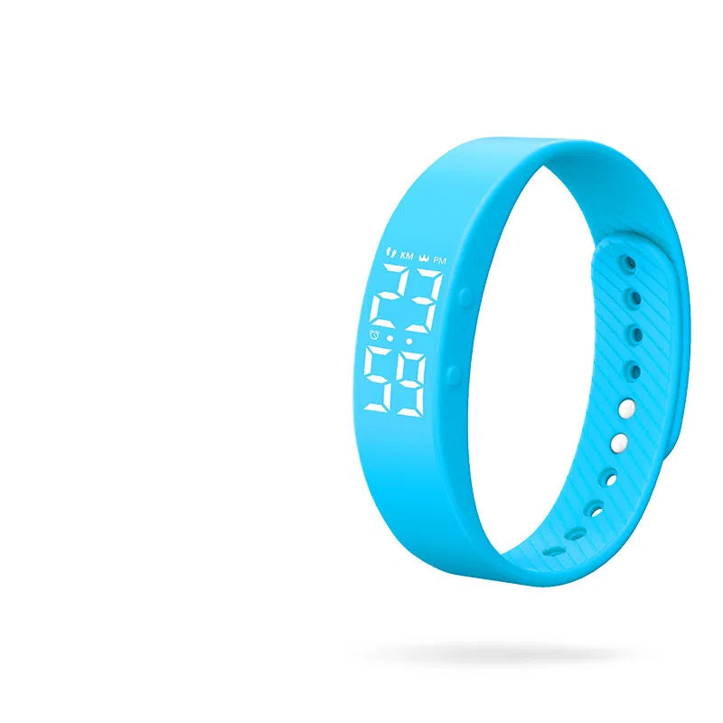 Smart Watch Electronic Vibration Waterproof Night Light Student Bracelet Sports Smart Bracelet - Korvel