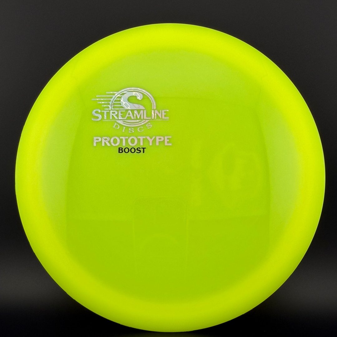 Disco Neutron Boost Prototype - Firma de Eagle McMahon