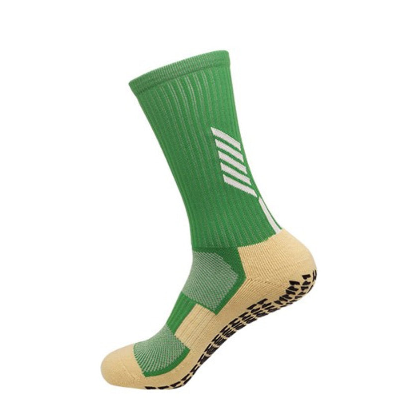 Chaussettes de football antidérapantes de haute qualité pour hommes et adolescents