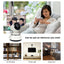 Baby Monitor Portable WiFi IP Camera 720P HD Wireless Smart Baby Camera Audio Video Record Surveillance Home Security Camera - Korvel