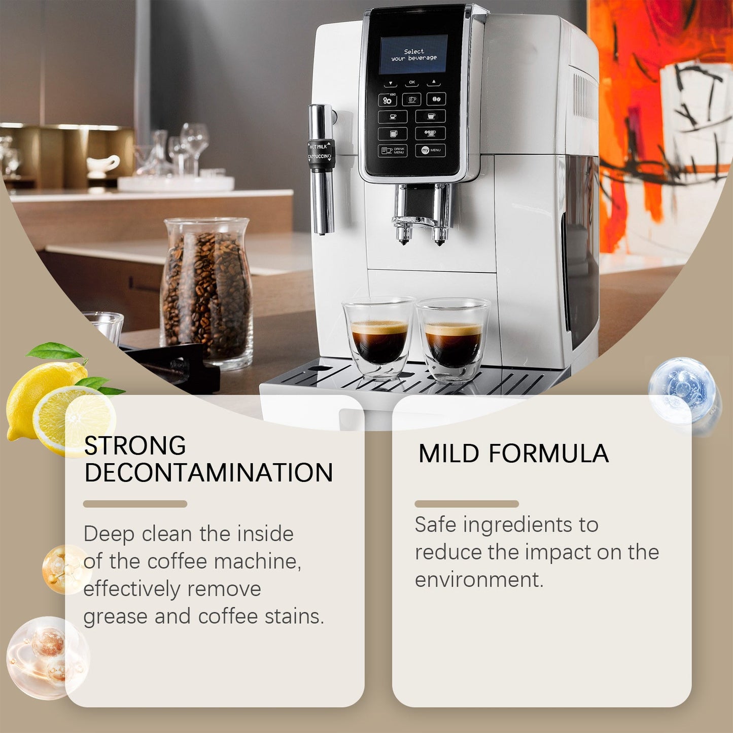 Coffee Machine Scale Remover, Coffee Machine Special Detergent Scale Stain Cleaning And Refurbishing Agent - Korvel