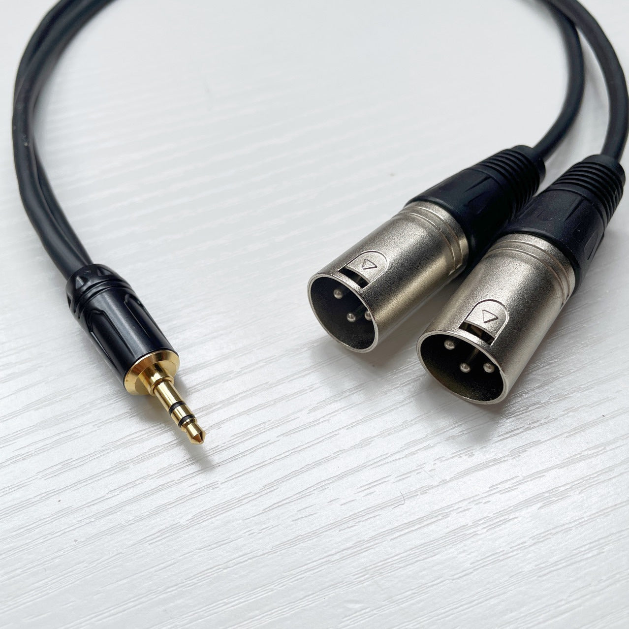 Premium 3.5mm to Dual XLR Audio Cable