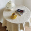Lace White Tablecloth Ins Style Coffee Table Cloth Art Photo French Retro Knitting - Korvel