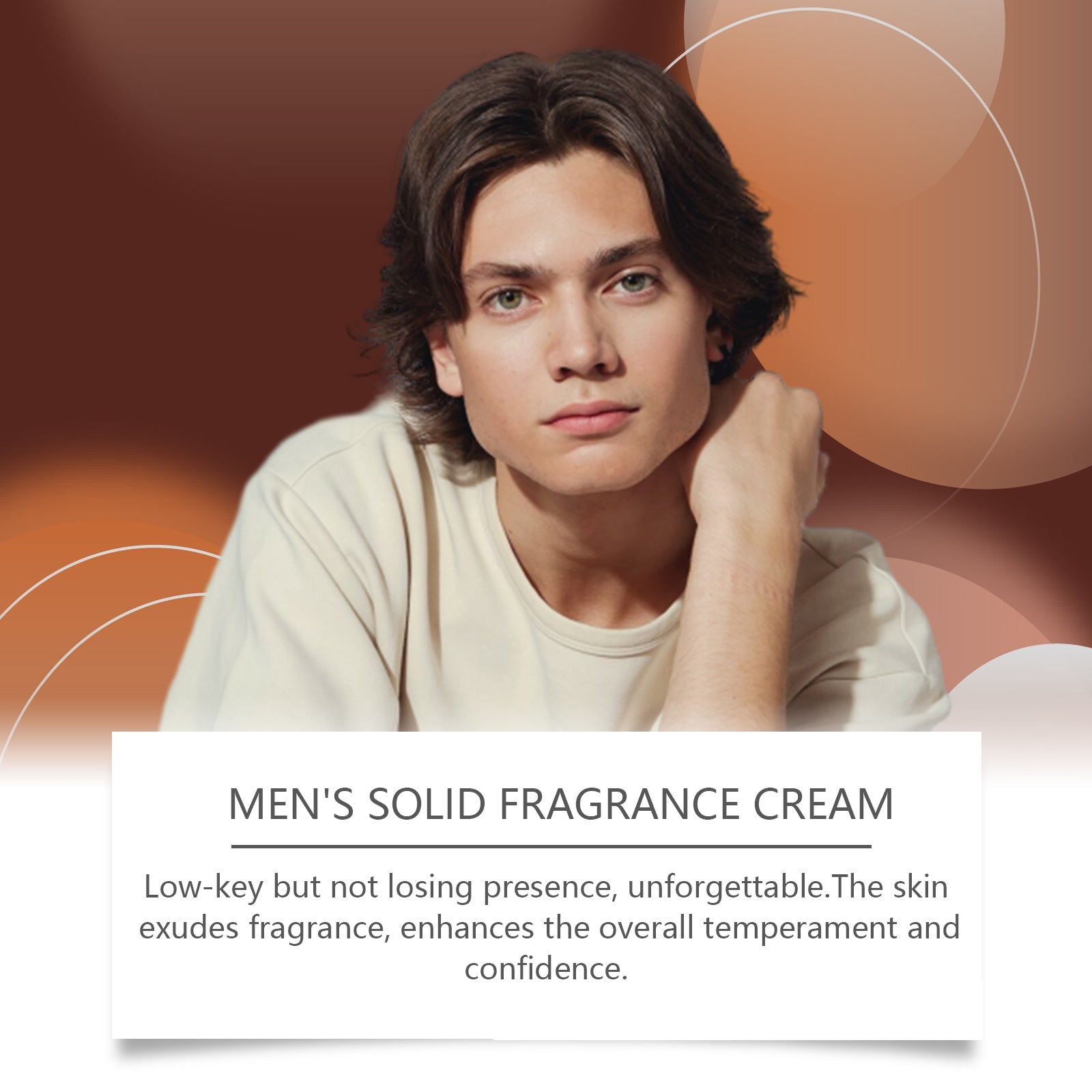 Men's Solid Balm Portable Solid Balm For Long-Lasting Fragrance Refreshing And Non-Sticky - Korvel