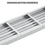 Work Platform Aluminum Portable Bench Folding Ladder ANSI Capacity 225 LBS 40" - Korvel