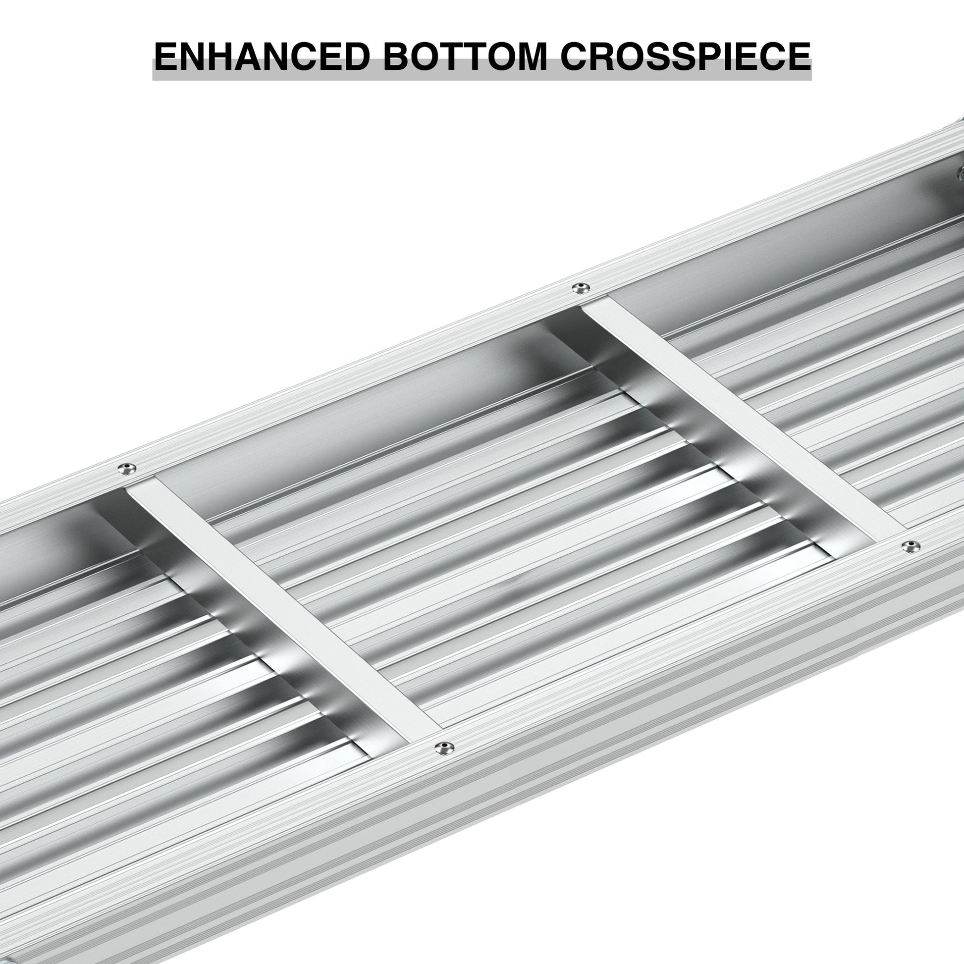 Work Platform Aluminum Portable Bench Folding Ladder ANSI Capacity 225 LBS 40" - Korvel