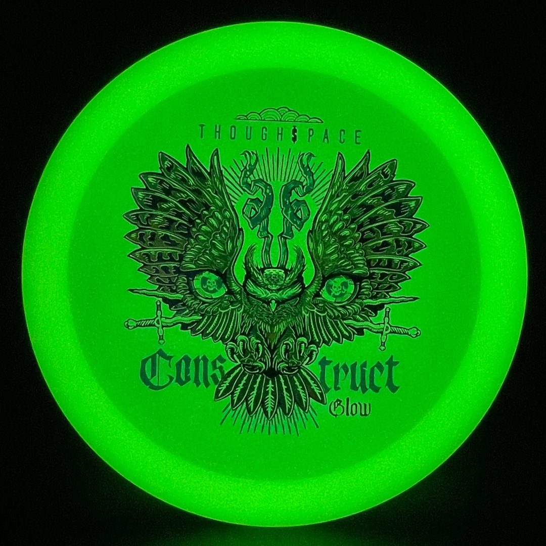 Glow Construct - Disque de Golf Disc Owl Stamp
