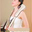USB-C Rechargeable Kneading Massage Hot Compress Shiatsu Back Shoulder Neck Massager for Pain Relief - Korvel