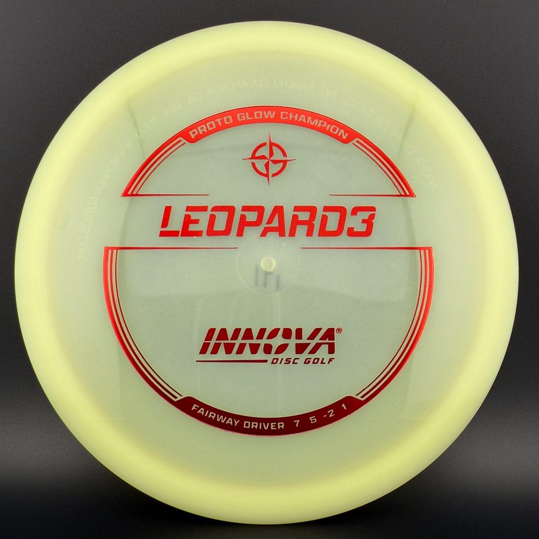Proto Glow Champion Leopard3 Disque de Golf