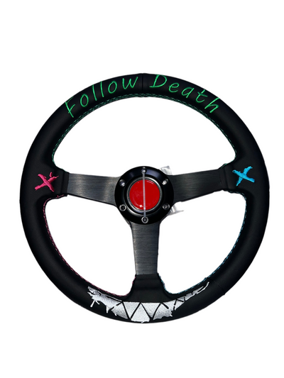 Premium Follow Death Steering Wheel