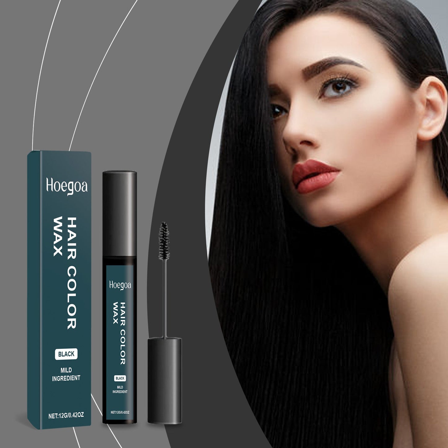 Cire capillaire noire douce pour brillance hydratante