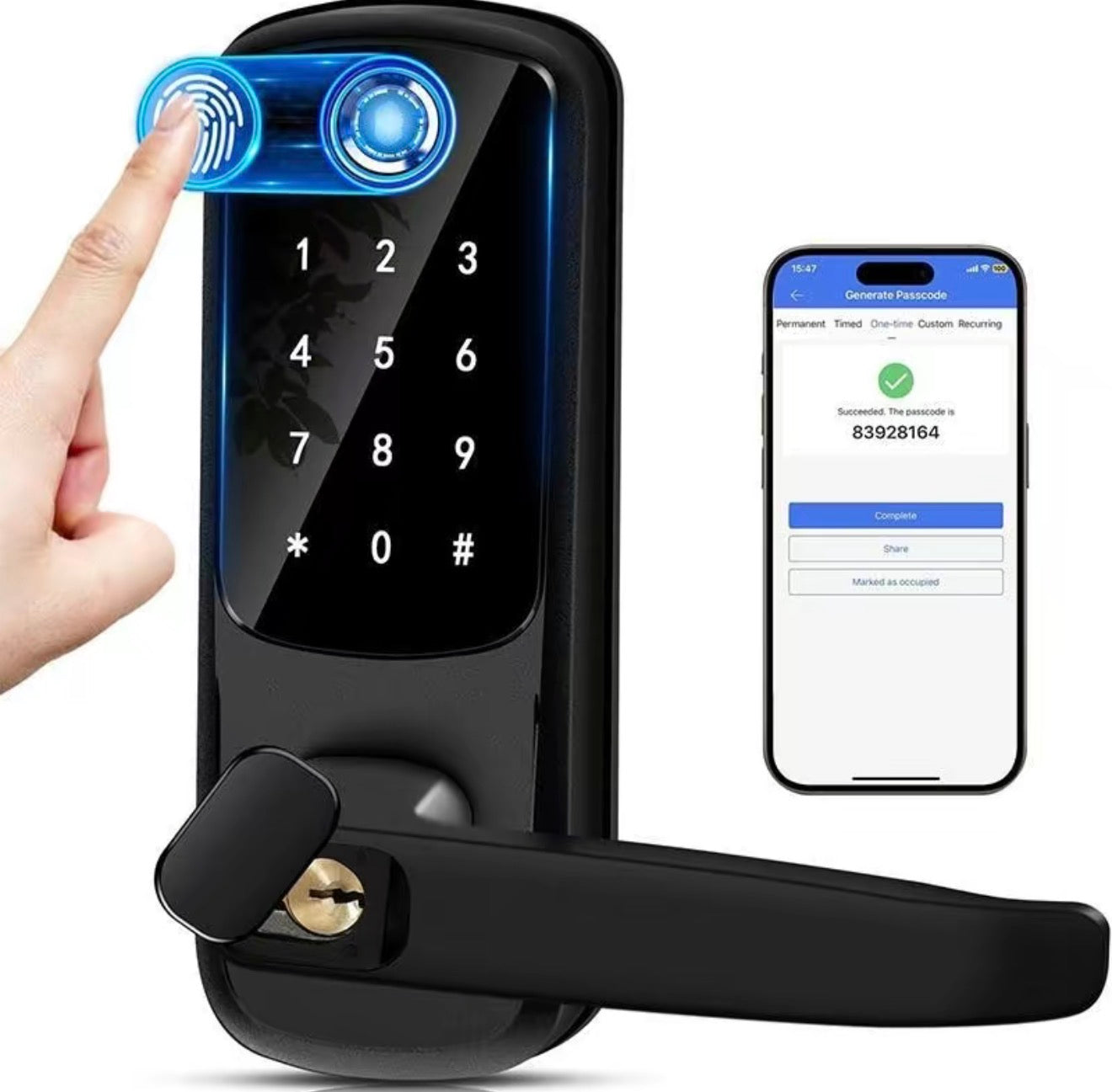 Cerradura Inteligente SecureTouch - Solución de Entrada Sin Llave