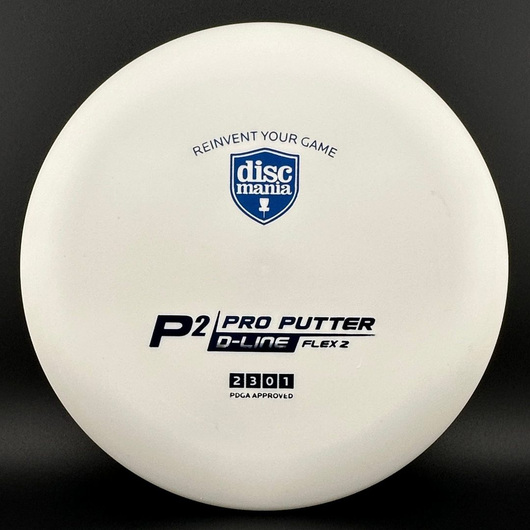 Disque de golf D-Line P2 (Flex 2) - Tampon en vinyle DM