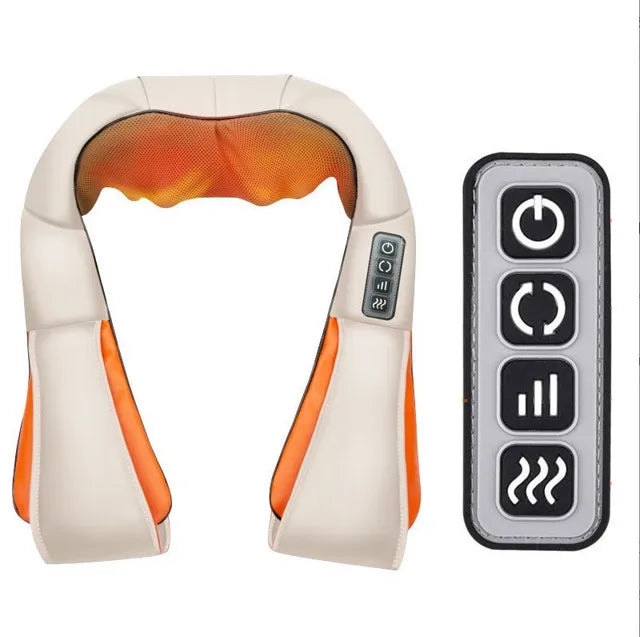 U-Shaped Electric Shiatsu Massage Shawl with Heat