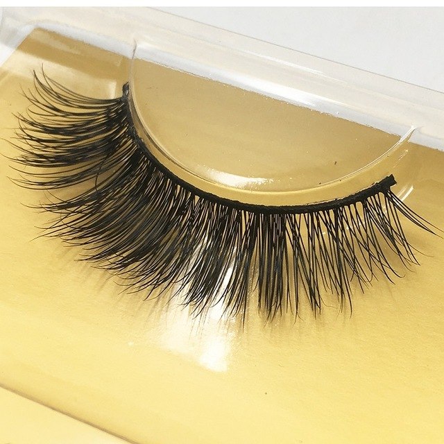 Pestañas Postizas de Visón 100% Naturales para Looks Dramáticos