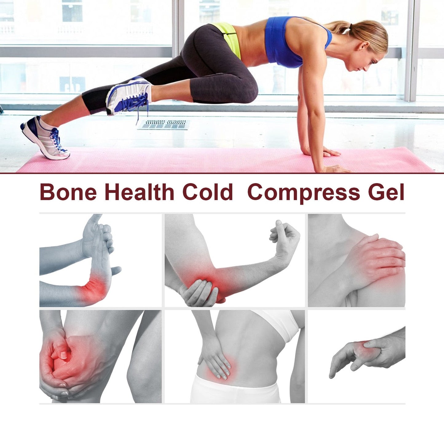 Joint Repair Gel Joint Massage Body Treatment Herbs Apply Cold Compress Gel - Korvel