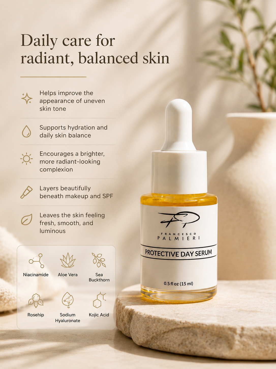Botanical Day Serum for Radiant Skin