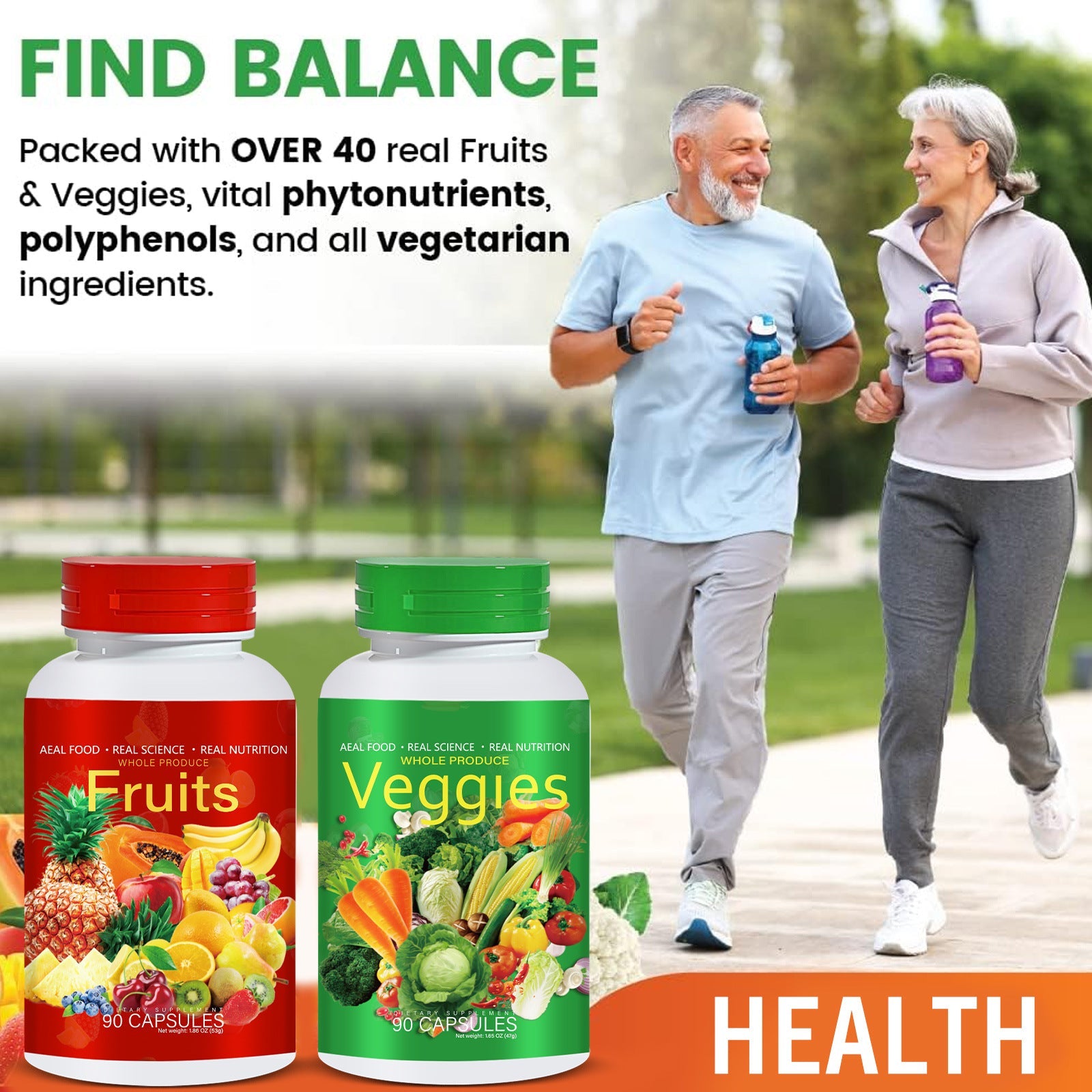 Fruits and Vegetables capsules - Korvel