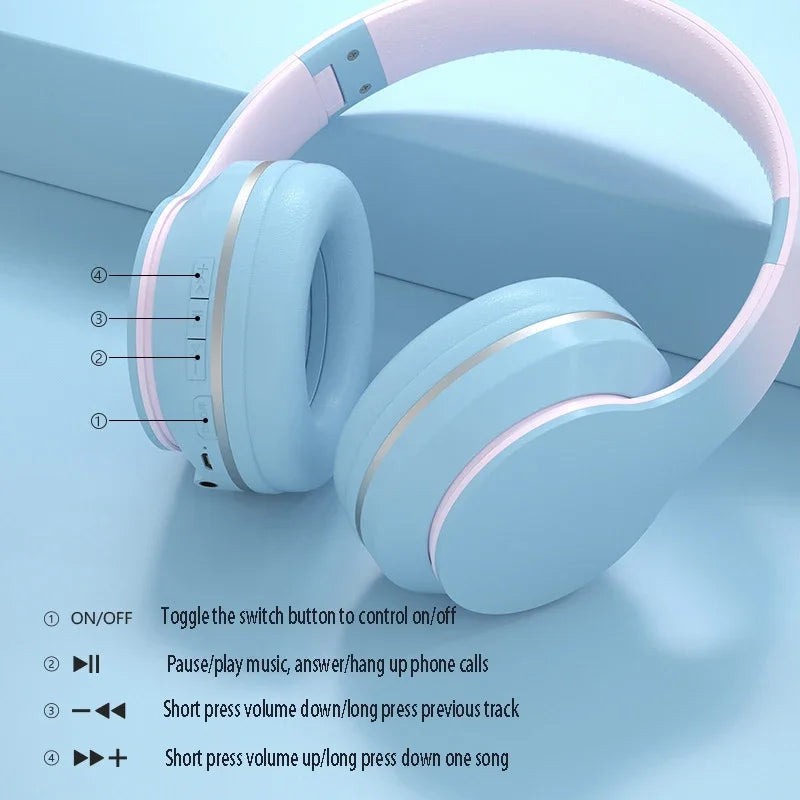 Auriculares Bluetooth Inalámbricos DR56 para Niños