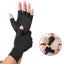 Indoor Writing Copper Fiber Health Care Half Finger Rehabilitation Training Joint Pain Relief Gloves Pressure Gloves - Korvel