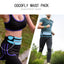 Fashion mini fanny pack for women men Portable convenient USB waist pack Travel multifunctional waterproof phone belt bag - Korvel