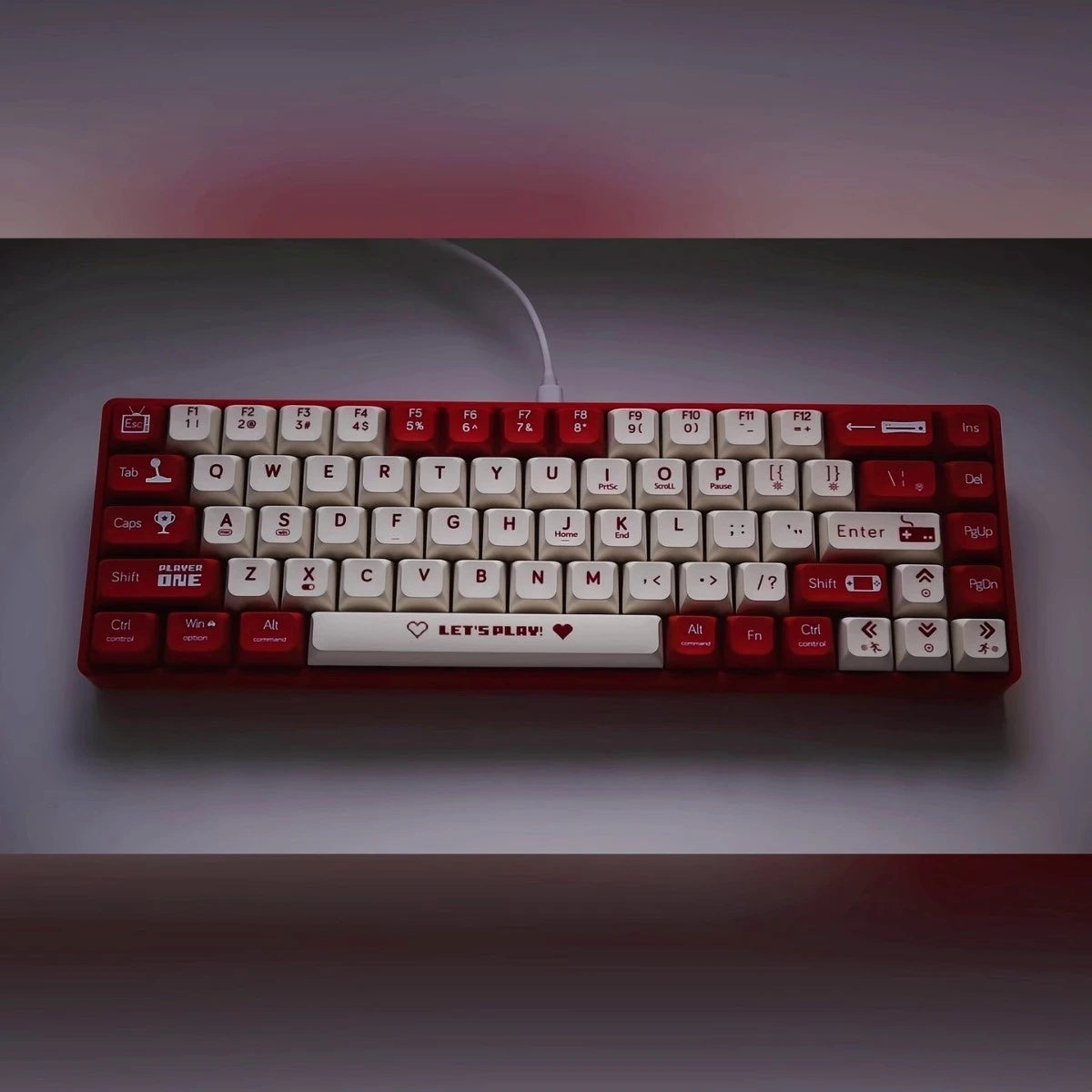 AK680 Mechanical Keyboard Gaming Mini Keyboard Notebook - Korvel