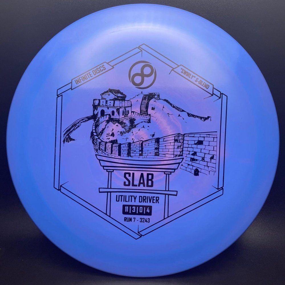 Swirly S-Blend Slab Disc Golf Driver