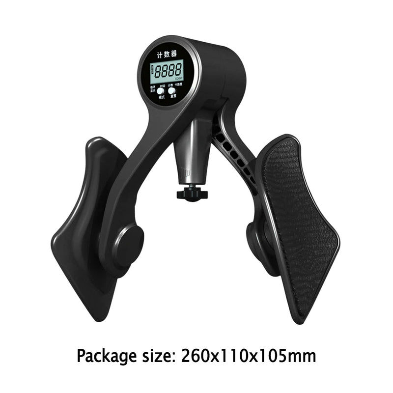 Digital Counter Hip Trainer Leg Trainers Pelvic Floor Muscle Strength Adjustable Leg Exerciser Inner Thigh Fitness Equipment - Korvel