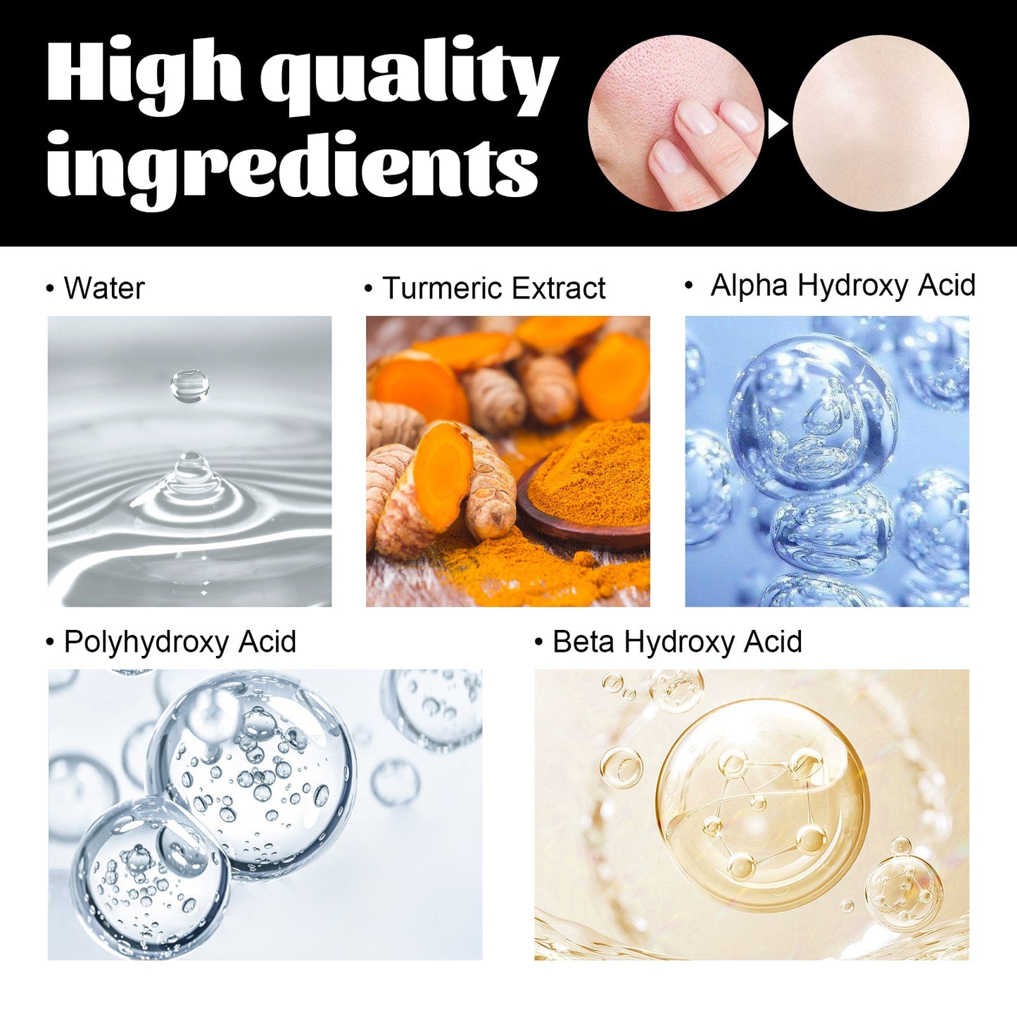 Fruit Acid Essence, Smoothing And Firming Delicate Pore Narrowing Aha Facial Serum - Korvel