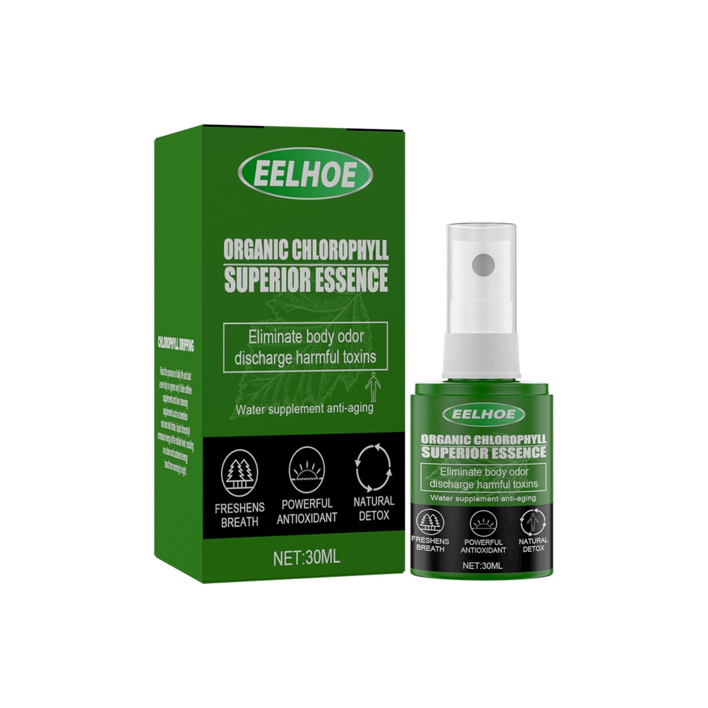 Organic Chlorophyll Essence for Radiant Skin