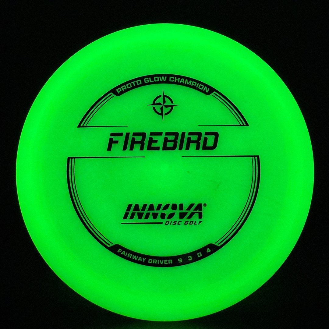 Proto Glow Champion Firebird Disc Golf Disc
