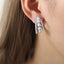 Pearl Titanium Steel C-Hoop Earrings - Korvel