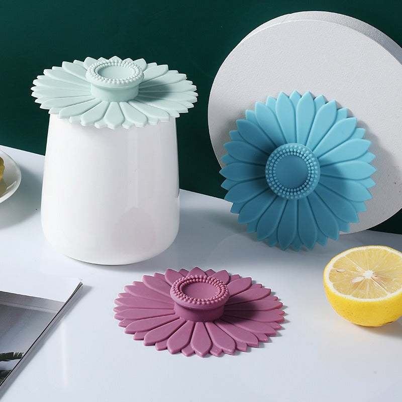 Creative Silicone Cup Lid for Dustproof Protection
