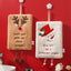 New Christmas hand towel can be hung with thick coral fleece towel, kitchen absorbent quick drying cloth, cartoon hand towel - Korvel