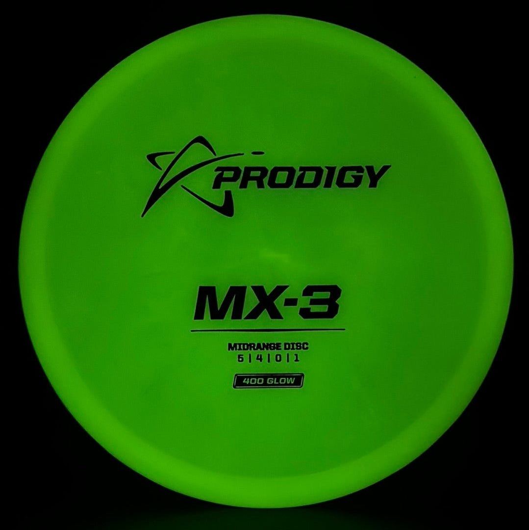 MX-3 (400 Glow) - First Run Disc Golf Midrange