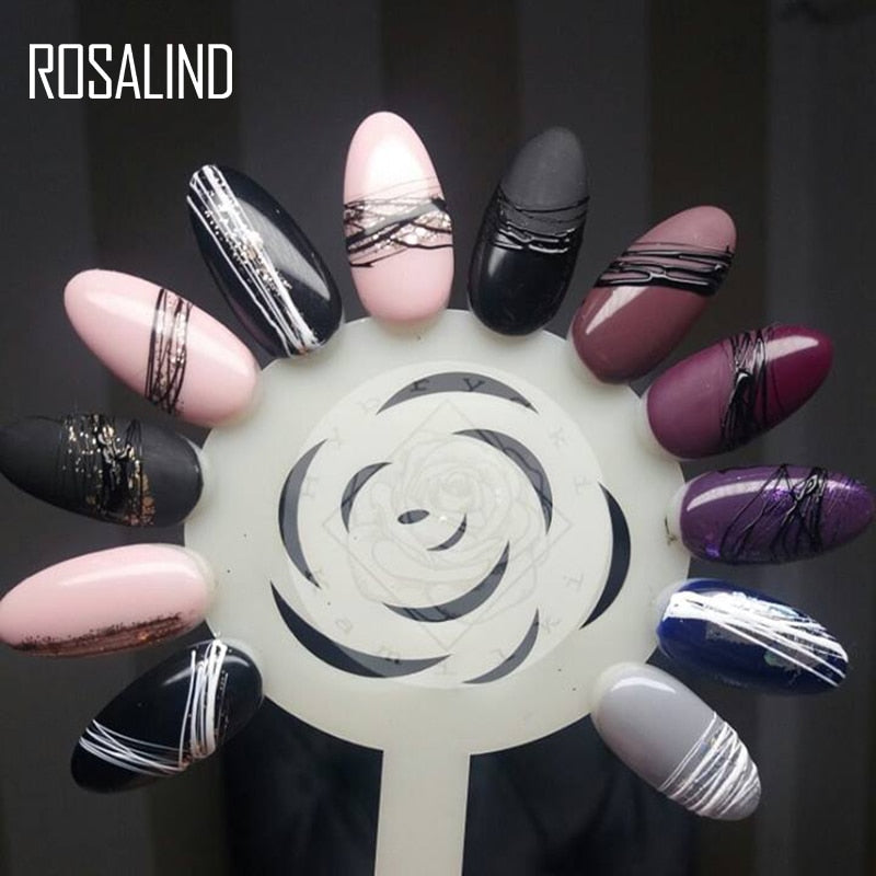 ROSALIND Gel Spider Line Nail Art Polish - 5ml