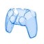 PS5 Gaming Controller Crystal Case PC Transparent Split Controller Protective Case PS5 Controller Protective Crystal Hard Case - Korvel