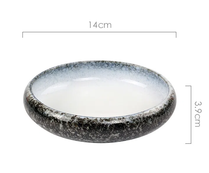 Creative retro ceramic plates plates dishes sushi plates tableware snack plates - Korvel