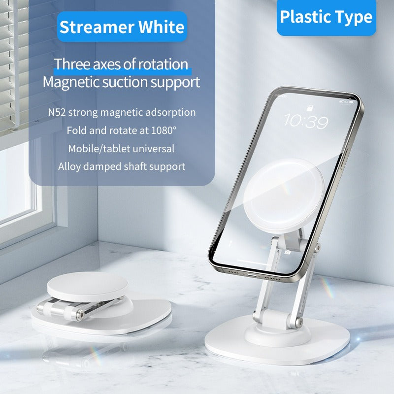 Support de téléphone magnétique rotatif pliant 360° MagSafe