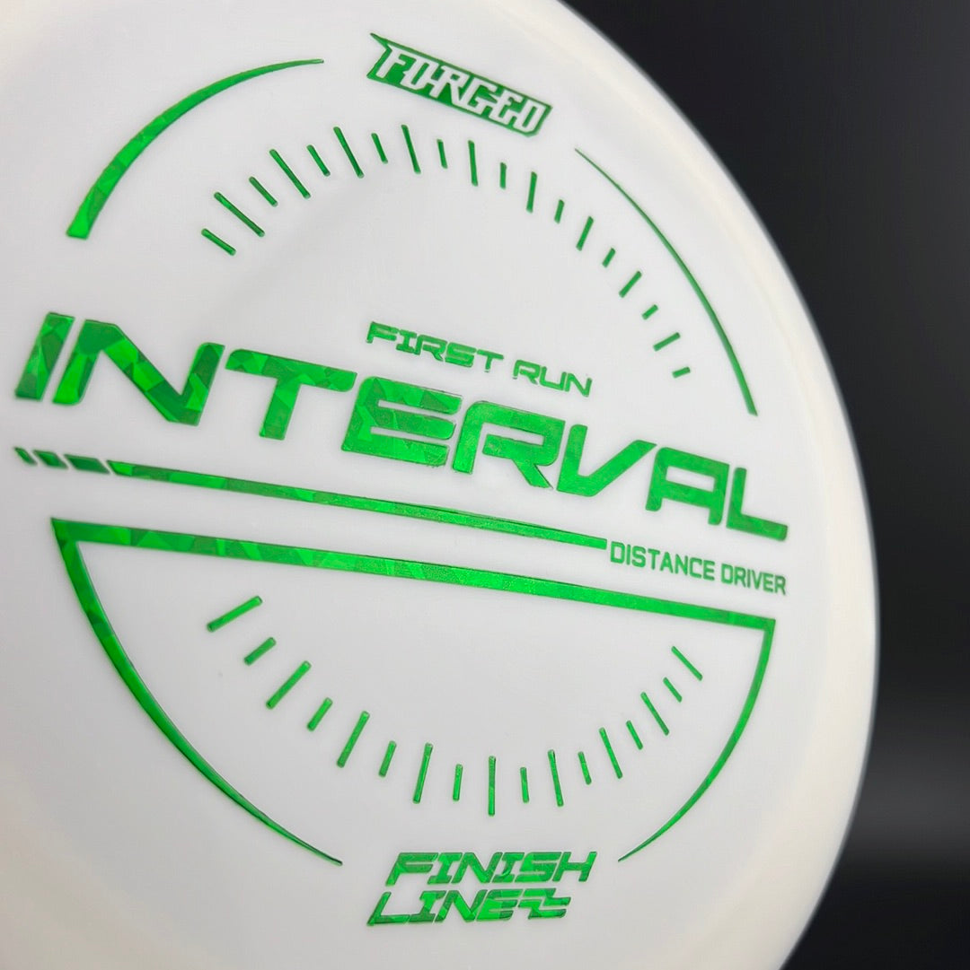 Forged Interval - First Run Disc Golf Driver