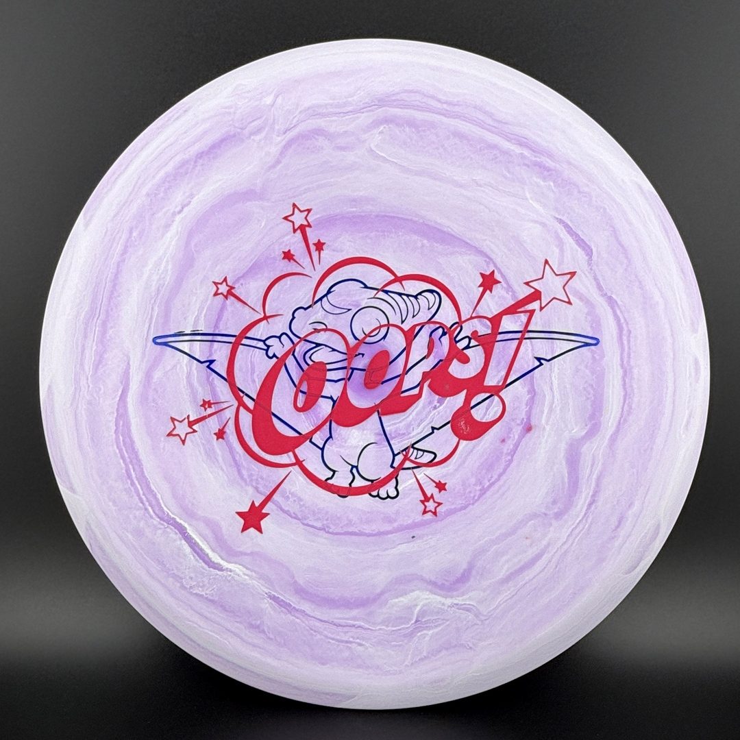 Egg Shell Brachiosaurus - Misprint Disc Golf Disc