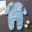 2024 Spring Autumn 0-2 Years Old Baby Romper Baby Jumpsuit Boys Girls Long-sleeved Trousers Newborn Romper Climbing Clothes - Korvel