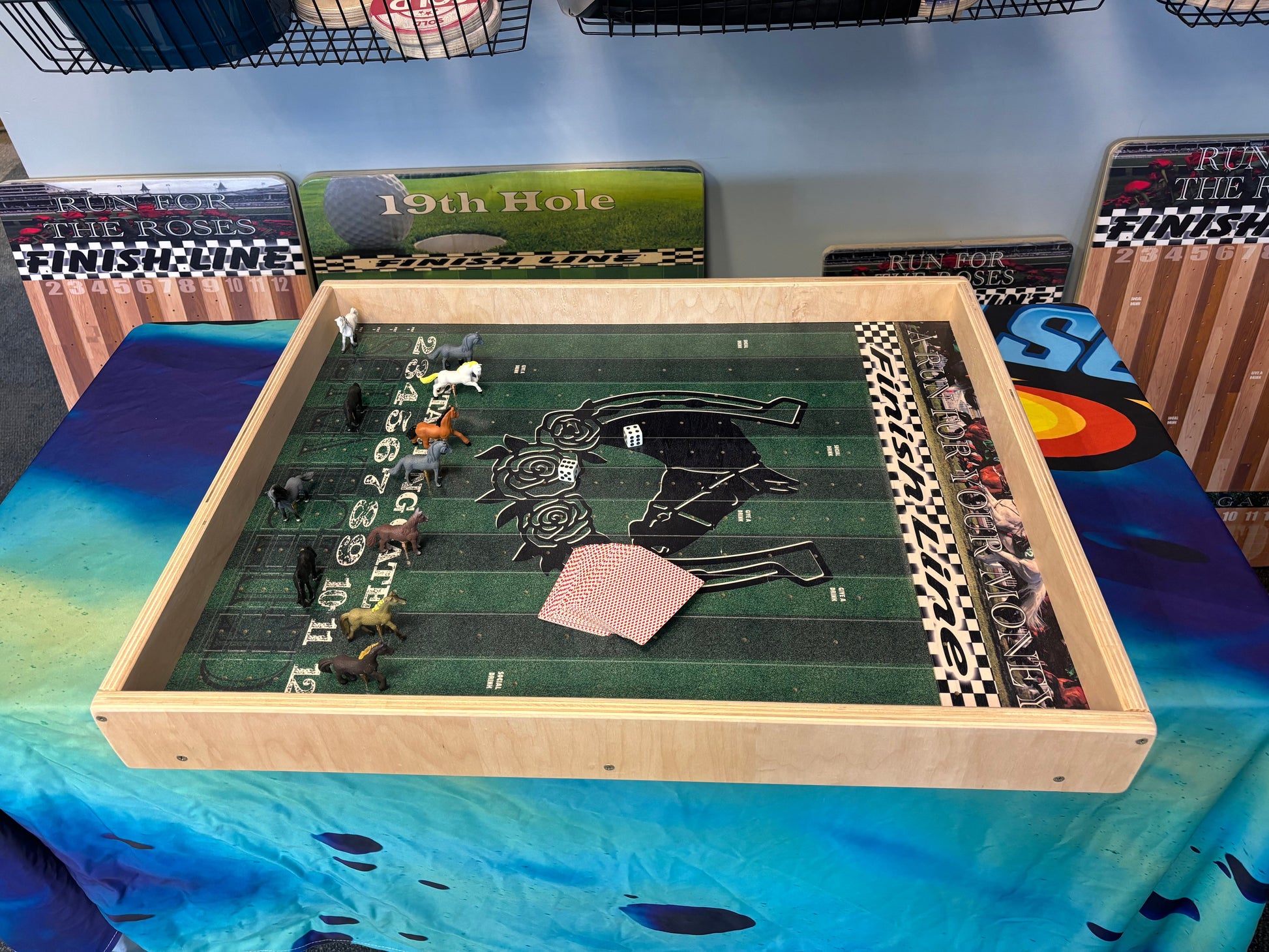 XL Size Custom Order Horse Game with Rails - Korvel