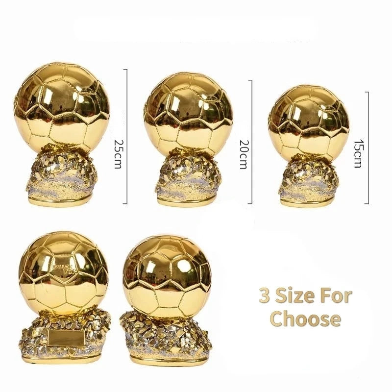 Trofeo Bola de Oro - Premio de Fútbol Premium para Campeones