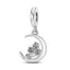 Bracelet Pendentif Perlé Fleurs Élégant