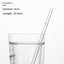Eco-Friendly High Borosilicate Glass Straw - Customizable & Durable
