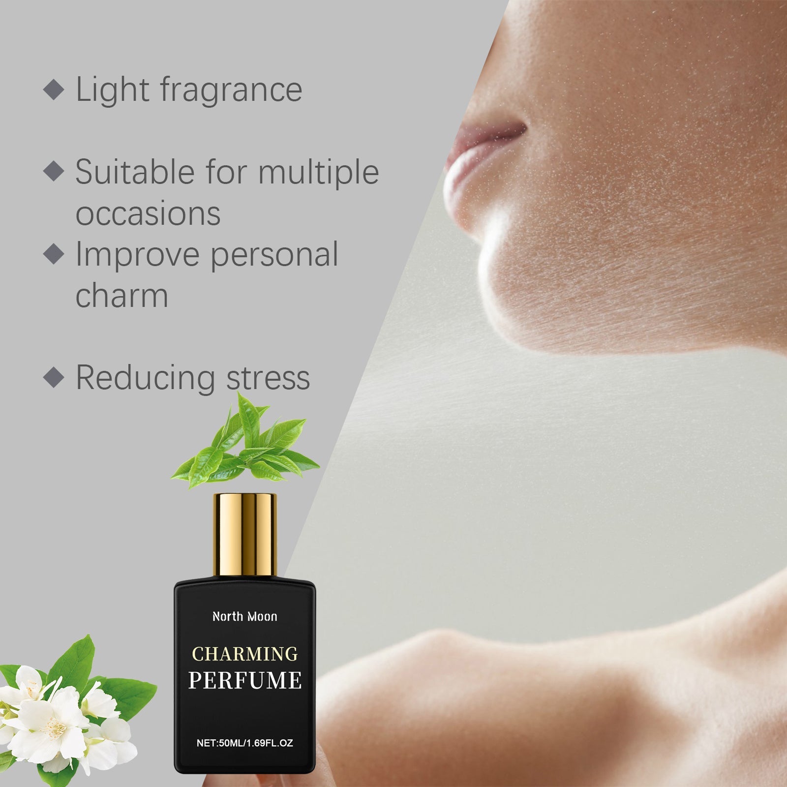 Pheromone Perfume For Men And Women For Long-Lasting Light Fragrance Fresh Natural Perfume Spray - Korvel
