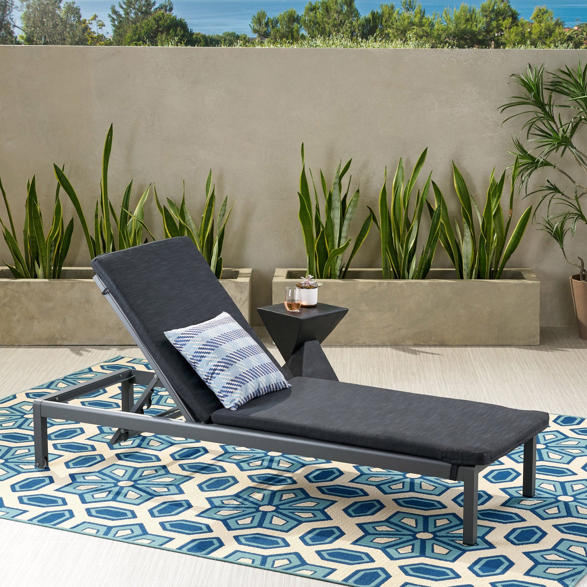 57592.00CUSH-DGRY CAPE CORAL LOUNGE CUSHION - Korvel
