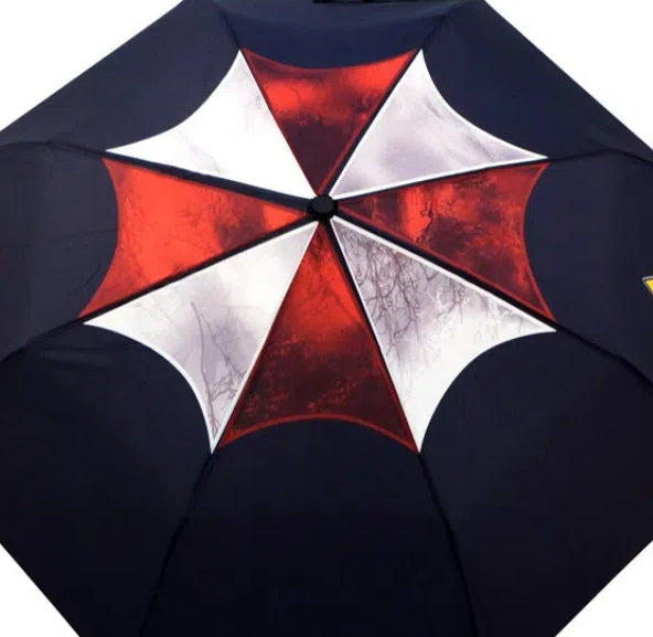 Creative Folding Sunny Umbrella Biochemical Crisis Triple Fold Sunshade Umbrella Rain and Rain dual-use - Korvel